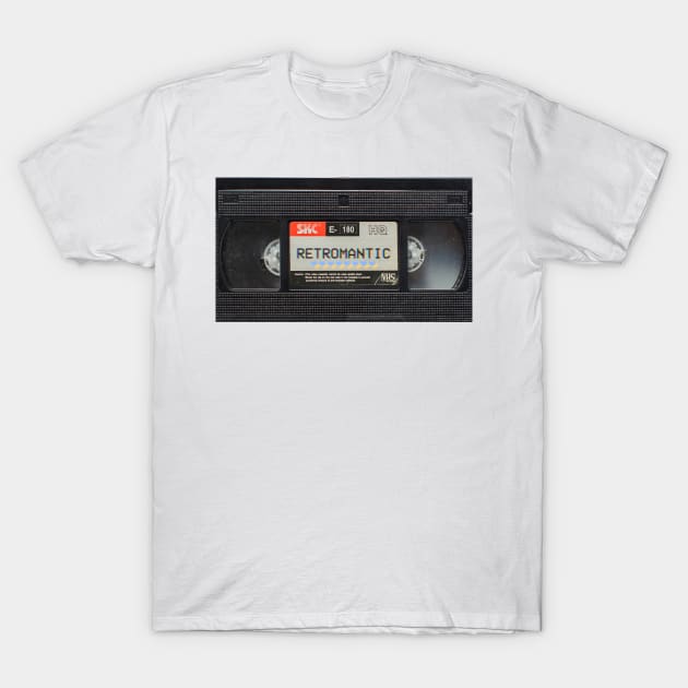 Retromantic VHS T-Shirt by Electrish